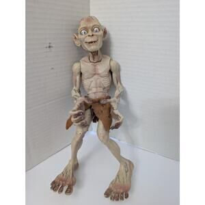Gollum Smeagol Action Figure Lord of the Rings Toy Biz Marvel Ent 2003 Rare